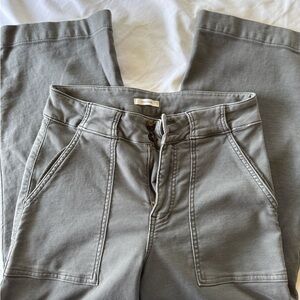 Maurices Straight-Leg Utility Jeans in Gray